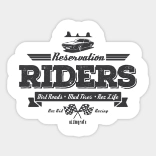 Reservation Racing Sticker